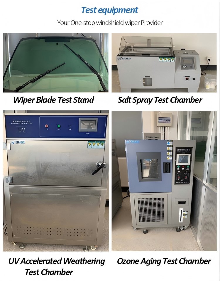 wiper blade quality testing equipment